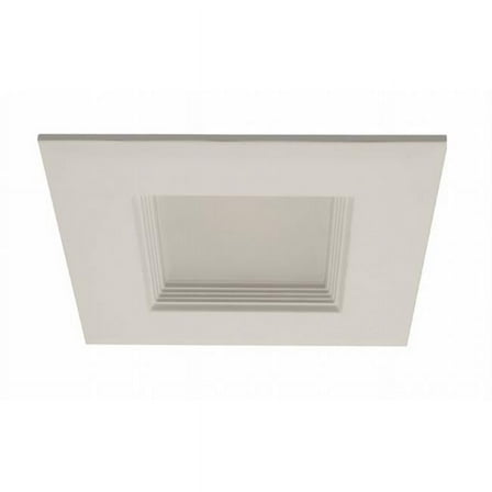 D-Series 4 in. 3000K Dimmable LED Square Retrofit Kit - White