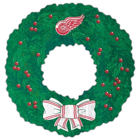 Detroit Red Wings 16 Team Wreath Sign