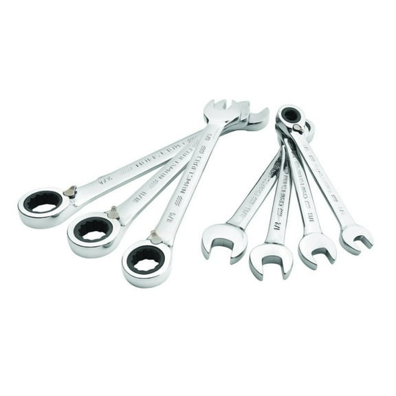 Craftsman Sae Reversible Ratcheting Wrench Set, 7 Piece