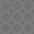 thumbnail image 1 of Ahgly Company Machine Washable Indoor Square Transitional Grey Gray Area Rugs, 6' Square, 1 of 7