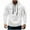 White, variant on Fnnxeal Mens Hoodies Sweatshirts, Fall Winter Outdoor Big and Tall Shirts Casual Zipper Long Sleeve Shirt with Pockets Gray Blouse for Men Size 3XL