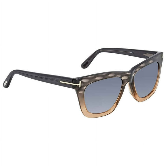 Tom Ford Grey Gradient Square Sunglasses FT0361 20B
