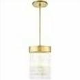 thumbnail image 3 of Livex Lighting 49828-33 3 Light Soft Gold Chandelier, 3 of 3