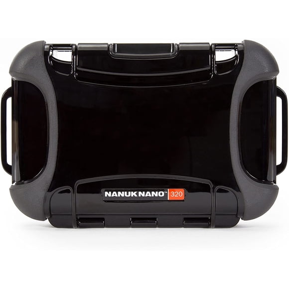 Nanuk 320-0001 Nano Series Waterproof Medium Hard Case for Phones, Cameras and Electronics (Black)