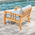 thumbnail image 5 of Wood Outdoor Sofa Chair with Cushion, 5 of 6