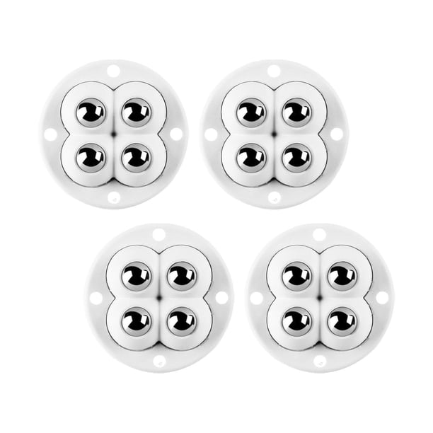 Ruedas giratorias DYNWAVEMX 4x Ruedas universales Rueda giratoria 360 grados Mini ruedas giratorias