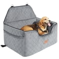 thumbnail image 1 of Asiento de coche para perros VEVOR, asiento elevador para perros para coche con bolsillo de almacenamiento, asiento de coche para mascotas con correa de seguridad con clip, relleno de esponja, 1 of 9