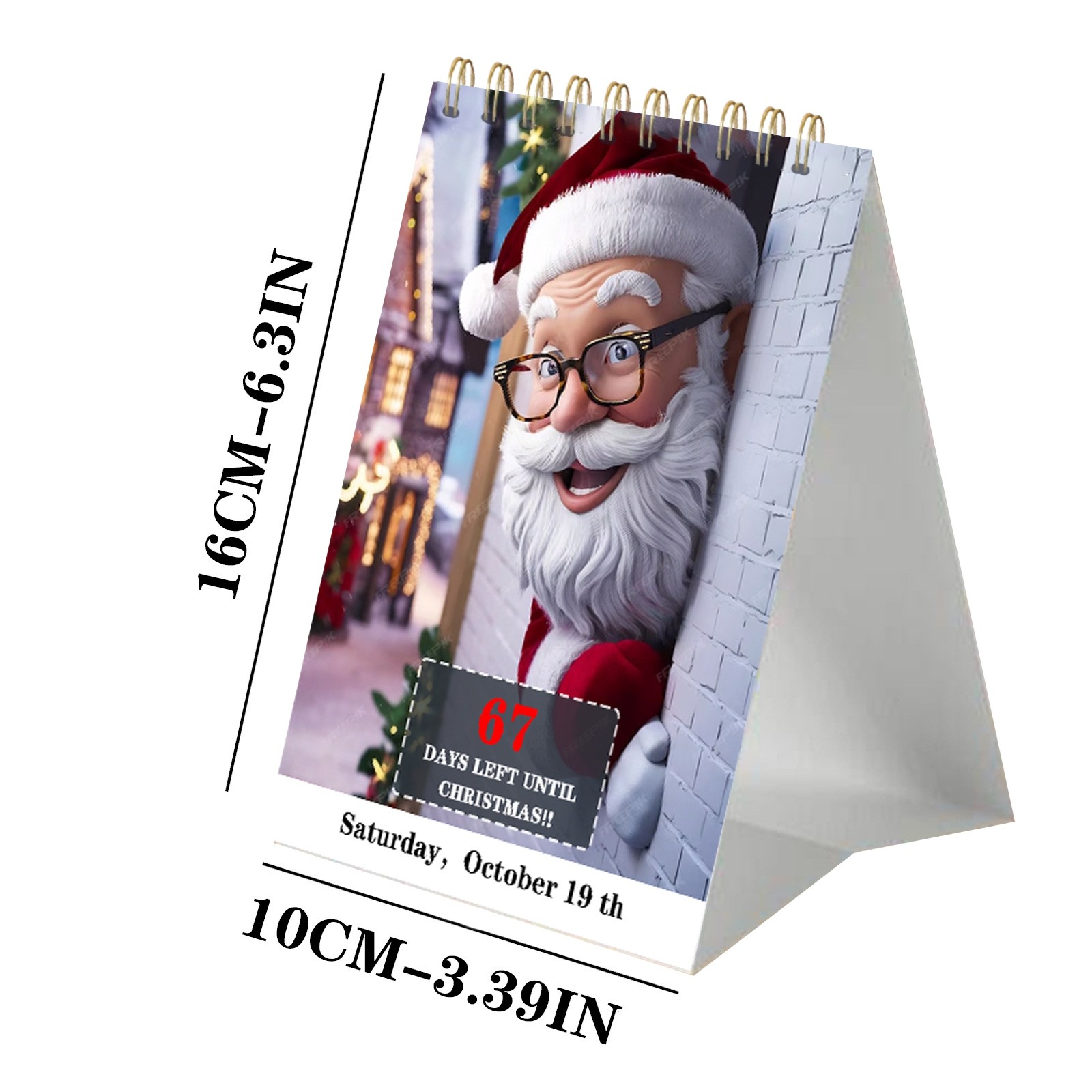 CHEEPUM Two Minute Timer 100 Days 2024 Christmas Countdown Calendar