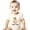 Natural Bodysuit, variant on Little Cutie Baby Bodysuit for Boys & Girls Watercolor Orange Fruit One-Piece for Toddlers Natural Bodysuit Newborn