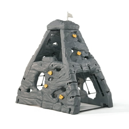 Step2 Skyward Summit Grey Rock Climbing Wall for Kids