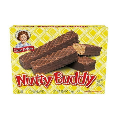 1x Little Debbie Nutty Bars, 12 Count