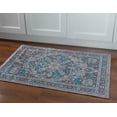 thumbnail image 2 of Linon Eclipse Rania Woven Polyester 2'2"x3'2" Rug in Gray, 2 of 9
