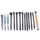 thumbnail image 2 of Kit de herramientas de reparación electrónica, cepillo cortapantallas Spudger, pinzas de curva recta para soldadura PCB de teléfono móvil, 14 Uds., 2 of 14