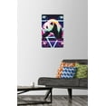 thumbnail image 2 of James Booker - Panda Rave Wall Poster with Pushpins, 14.725" x 22.375", 2 of 3
