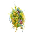 thumbnail image 5 of Parrot Chew Toy for Bird Macaw African Greys Cockatoo Budgies Cockatiel Lovebirds Cage, + Rattan Ball, S/M Optional M, 5 of 8
