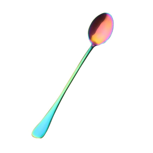 Inteprter Juegos de servir café y té Cuchara puntiaguda de colores