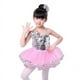 thumbnail image 4 of 1 de junio Ropa de baile para niños Vestido de tutú Traje de espectáculo de danza de jazz moderno Lentejuelas Ropa de actuación escénica para niñas pequeñas, 4 of 4
