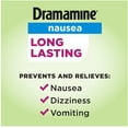 Dramamine AntiMotion Sickness Medication, Long Lasting Nausea Relief