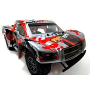 Ready! Set! Race! 1:12 2.4G RC Pathfinder Remote Control Truck Silver