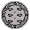thumbnail image 5 of Great American Distributors Classic Collection Bokhara Area Rug, Gray/Black, 5 of 5