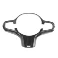 thumbnail image 2 of Steering Wheel Button Trim Cover Carbon Fiber Style Fits for 5 Series X3 G30 G01 X4 G02, 2 of 5
