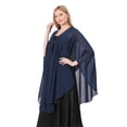 thumbnail image 1 of Estola de gasa tipo bolero para damas, para vestido de noche, boda festiva, 1 of 5