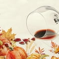 thumbnail image 2 of Fall Tablecloth,Autumn Pumpkins Vines Rectangle Table Cloth 60x120Inch, Maple Leaf Fall Harvest Tablecloths, Waterproof Spillproof Table Cover for Dinner Kitchen Party Holiday Decoration, 2 of 5