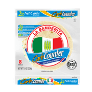 La Banderita Carb Counter Snack Size Flour Tortillas 8 Count Bag