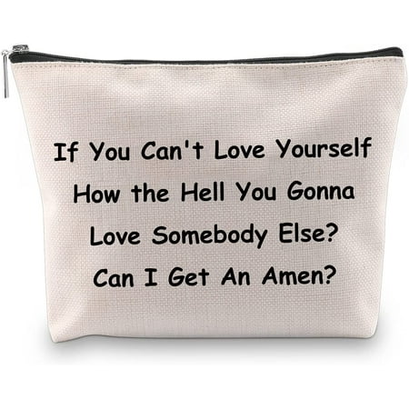 Zuo Bao RuPaul's Drag Inspired Gift Drag Queen Canvas Cosmetic Bag Pride Gift for Sister Mom