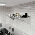 thumbnail image 4 of AmGood 24 in. x 60 in. Stainless Steel Wall Shelf | NSF Certified | Appliance & Equipment Metal Shelving | Kitchen, Restaurant, Garage, Laundry, Utility Room, 4 of 10