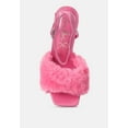 thumbnail image 4 of Tarantino Faux Fur Stiletto Sandals, 4 of 10