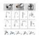 thumbnail image 2 of Aireador de grifo giratorio de 360 grados para cocina, 2 modos ajustables (1 unidad), 2 of 3