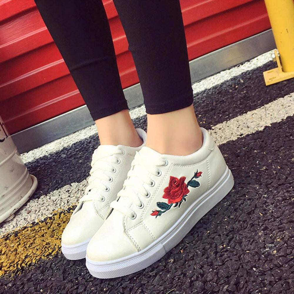 Details about   Girls College Style Round Toe Lace Up Low Top Casual College Style Flat Shoes