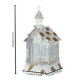 thumbnail image 2 of Christmas Decorations Crystal Church House Snowflake Music Box Music Box Christmas Gift Ornament, 2 of 5