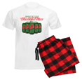 thumbnail image 6 of CafePress - Wonderful Time For A Beer Men's Light Pajamas - Men's Light Loose Fit Cotton Pajama Set, 6 of 7