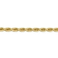 thumbnail image 3 of Real 14kt Yellow Gold 5.5mm Diamond Cut Rope with Lobster Clasp Chain; 18 inch; for Adults and Teens; for Women and Men, 3 of 5