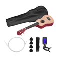 thumbnail image 1 of Ukelele acústico de madera de bajo de 21 pulgadas con afinador - Madera, 1 of 3