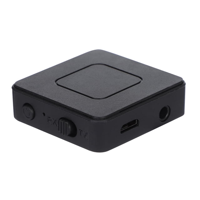 Transmisor Receptor Audio 2 en 1 3.5mm AUX Diente Compatible 5.0 para Coche Azul