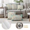 thumbnail image 5 of Outdoor Pillow Covers 18x18 Set of 2, Beach Coastal Waterproof Patio Throw Pillow Covers for Couch Sofa Chair, Summer Coral Starfish Nautical Ocean Vintage Decorative Pillowcases for Throw Pillows, 5 of 9