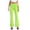 Women Mint Green legging, variant on safuny Women's Yoga Legging Flared Pants Casual Comfy Stretchy Sports Solid Color Girls Teen Relaxed High Rise Trendy Trousers Green S