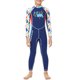 thumbnail image 1 of Soidarity Traje de neopreno para niños de 2MM, traje de baño de dinosaurio de una pieza, traje de neopreno para niñas, conjunto de esnórquel, regalos Deportes acuáticos azul marino XXL Soidarity OD003647-05, 1 of 6