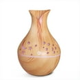 thumbnail image 1 of Desktop Starry Hollow Wood Grain Humidifier Lamp Vase Shape Mini Starry Sky Atomizing Aromatherapy Machine Portable Humidifiers for Travel Things for Living Room Baby Steamer Humidifying Stone Cool, 1 of 3