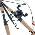 thumbnail image 2 of Sougayilang Casting Telescopic Rod and Baitcasting Reel Fishing Combos Carbon Fiber Fishing Pole Set, 2 of 8