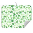 thumbnail image 5 of Ryvnso St Patrick Clover-a1 Dish Drying Mat for Kitchen Countertop 16x18 Small Dish Pad Drainer Rack Dish Sink Mats, 5 of 7
