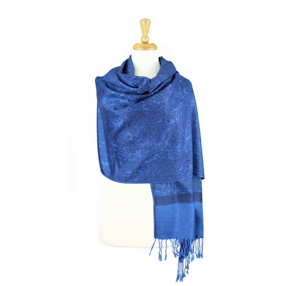 Paisley Jacquard Pashmina Shawl Wrap Scarf Stole