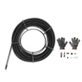 thumbnail image 2 of Drain Cleaning Cable, 30 Meter Drain Auger Snake Pipe Solid Steel Core Line Easy Installation  for Kitchen Bathroom Sink, 2 of 7
