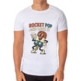 thumbnail image 2 of Festive Men's Rocket Pop And Lock It Popsicle Patriotic 4th Of July Parody Funny T-Shirt, 2 of 5