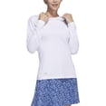 thumbnail image 4 of Sudadera Adidas W Perf HDY para Mujer. HT1275 blanco M, 4 of 7
