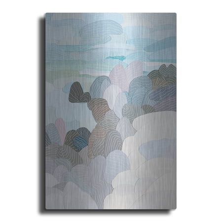 Luxe Metal Art 'Chiang Mai Thailand 1' by Coco Good Metal Wall Art, 12" x 16"