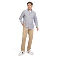thumbnail image 3 of Chaps Men's & Big Men's Untucked Cotton Oxford Long Sleeve Button-Down Shirt, Sizes S-2XL, 3 of 4